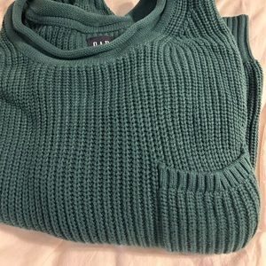 Gap shaker stitch pocket sweater